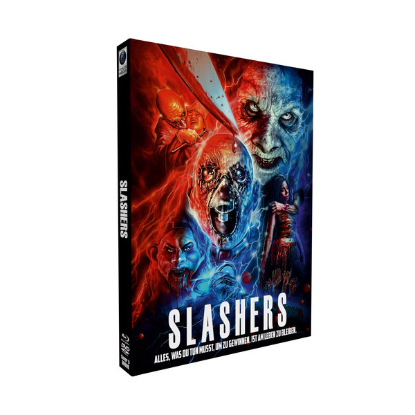 Slashers - Uncut Mediabook Edition  (DVD+blu-ray) (A)