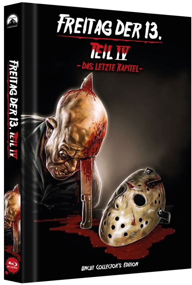 Freitag der 13. - Teil 4 - Uncut Mediabook Edition (blu-ray) (C)