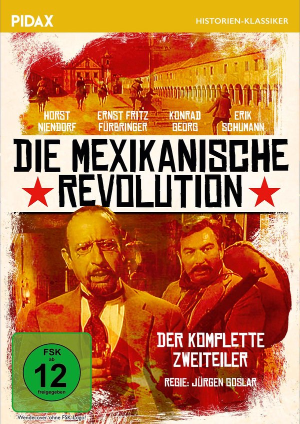 Die mexikanische Revolution / Der komplette Historien-Zweiteiler mit absoluter Starbesetzung (Pidax Historien-Klassiker)  (DVD)
