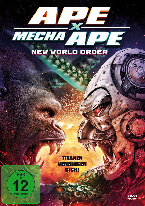Ape X Mecha Ape - New World Order  (DVD)