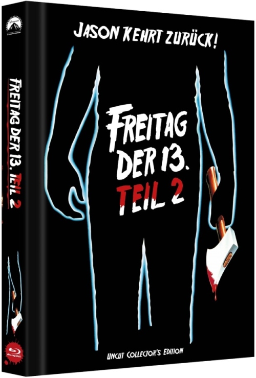 Freitag der 13. - Teil 2 - Uncut Mediabook Edition (blu-ray) (C)