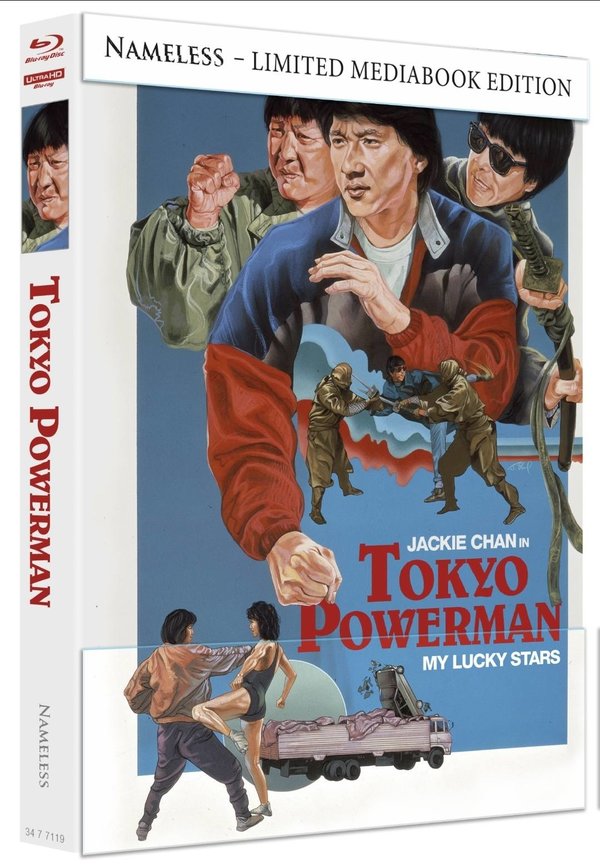 Powerman 4 - Tokyo Powerman - Uncut Mediabook Edition  (4K Ultra HD+blu-ray) (B)