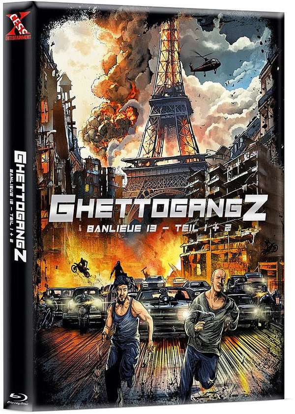 Ghettogangz 1+2 - Uncut Mediabook Edition  (blu-ray) (A)