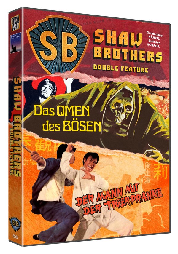 Omen des Bösen, Das - Der Mann mit der Tigerpranke - Shaw Brothers Double Feature  (DVD)