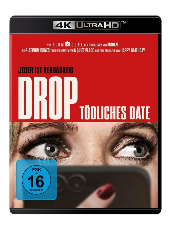 Drop - Tödliches Date  (4K Ultra HD) (+ Blu-ray)