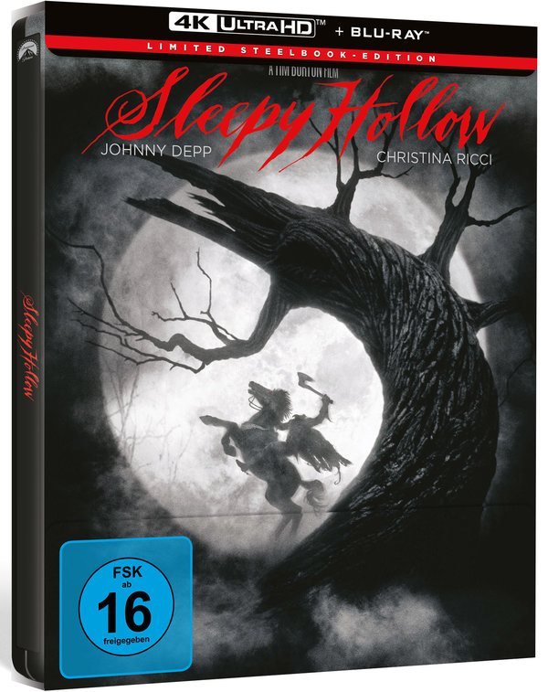 Sleepy Hollow - Limited Steelbook Edition (4K Ultra HD+blu-ray)