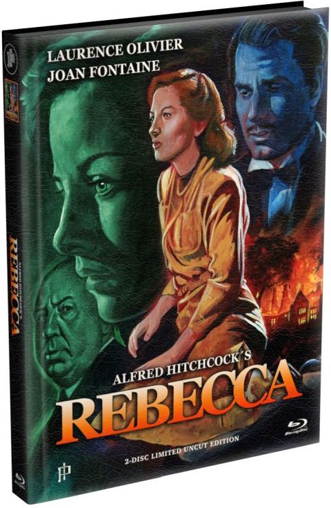 Rebecca (1940) - Alfred Hitchcock - Uncut Mediabook Edition (DVD+blu-ray)