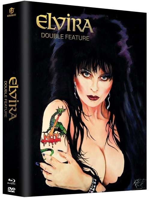 Elvira Double Feature - Mega Mediabook Edition  (DVD+blu-ray) (A)