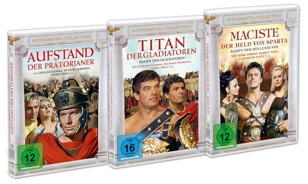 Historienfilm 3er Package  [3 DVDs]  (DVD)