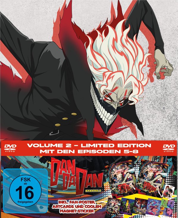 DAN DA DAN - Staffel 1, Volume 2 LTD. - Mit Fan-Poster, Artcards und Magnet-Sticker  (DVD)