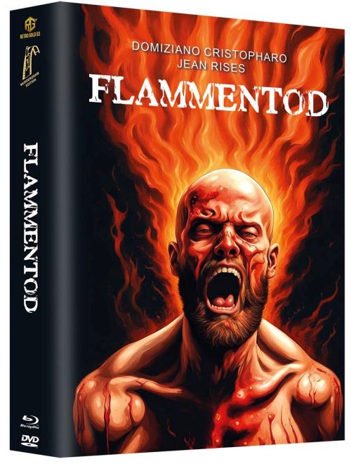 Flammentod - Pyromaniac - Uncut Mega Mediabook Edition  (DVD+blu-ray) (C)