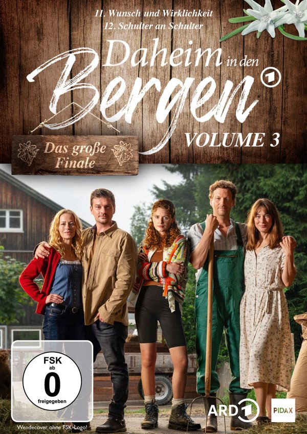 Daheim in den Bergen, Vol. 3 / Die letzten 2 Spielfilmfolgen der beliebten Alpensaga  (DVD)
