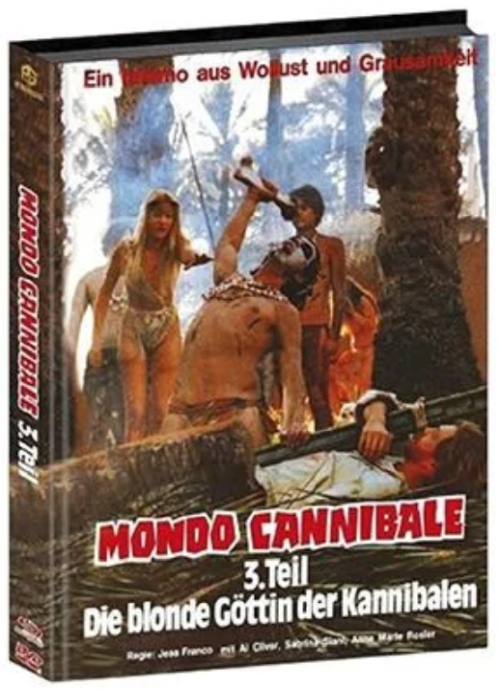 Mondo Cannibale 3 - Die blonde Göttin der Kannibalen - Uncut Mediabook Edition (DVD+blu-ray) (E)