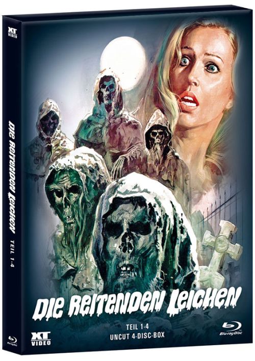 Die Reitenden Leichen 1-4 - Uncut Edition  (blu-ray)