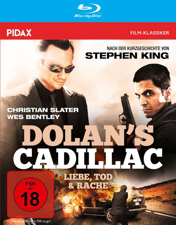 Stephen King: Dolan's Cadillac / Blutige Stephen-King-Verfilmung mit Christian Slater und „Yellowstone“-Star Wes Bentley (Pidax Film-Klassiker)  (Blu-ray Disc)