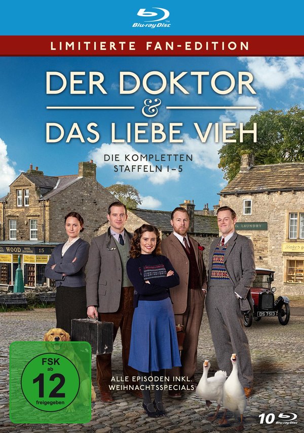 Der Doktor und das liebe Vieh - Die kompletten Staffeln 1-5 LTD. - Die limitierte Fan-Edition inkl. Magnet-Sticker  [10 BRs]  (Blu-ray Disc)