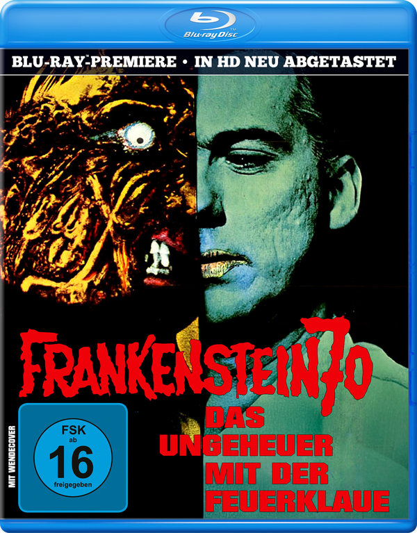 Frankenstein 70 - Das Ungeheuer mit der Feuerklaue  (Blu-ray Disc)