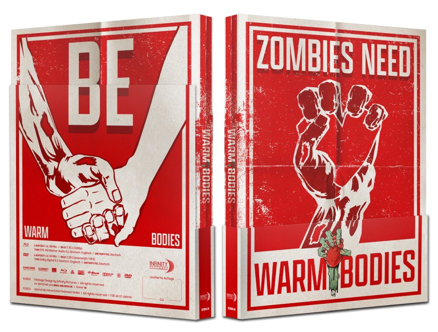 Warm Bodies - Uncut Mediabook Edition  (DVD+blu-ray) (W)