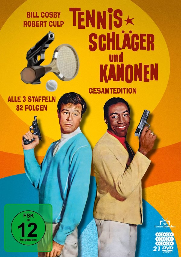 Tennisschläger und Kanonen (I Spy) - Gesamtedition (Alle 3 Staffeln / 82 Folgen)  [21 DVDs]  (DVD)