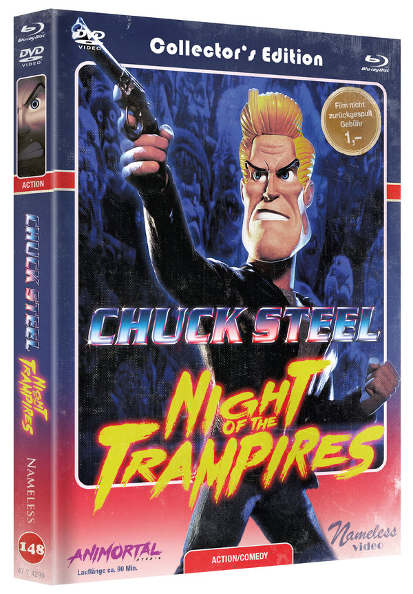Chuck Steel: Night of the Trampires - Uncut Mediabook Edition  (DVD+blu-ray) (C)