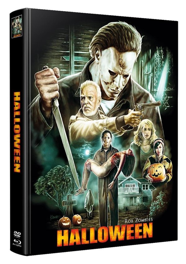 Halloween (2007) - Directors Cut - Uncut Mediabook Edition  (blu-ray)