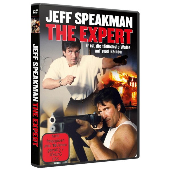 JEFF SPEAKMAN - The Expert - COVER B  (Uncut Widescreen Version)  (DVD)