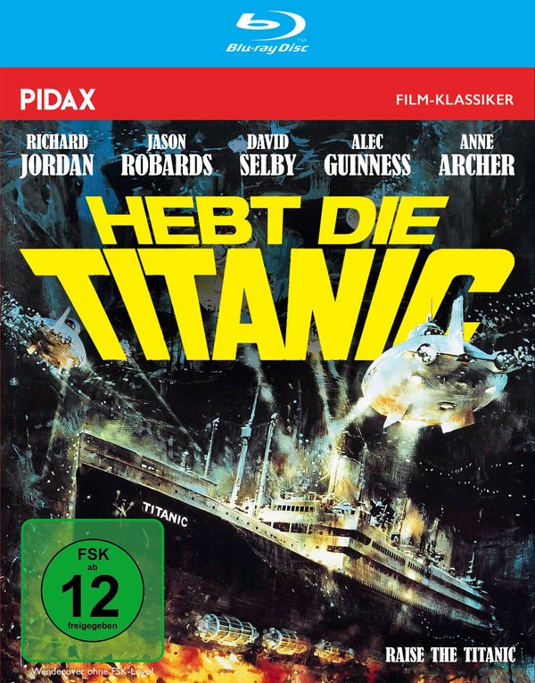 Hebt die Titanic - Remastered Edition (Raise the Titanic) / Spannender Abenteuerfilm nach dem Bestseller von Clive Cussler (Pidax Film-Klassiker)  (Blu-ray Disc)